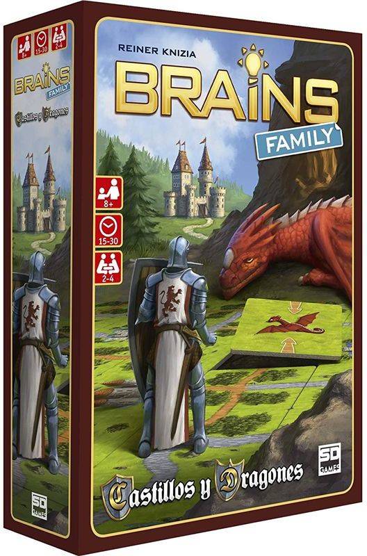 Juego de Mesa SD DISTRIBUCIONES Brains: Castillos Y Dragones