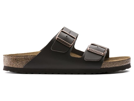 Zuecos Hombre BIRKENSTOCK (44 - Cuero Sintético - Marrón)