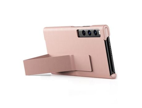 Funda para Huawei Mate Xs 2 de Piel Sintética - Rosa