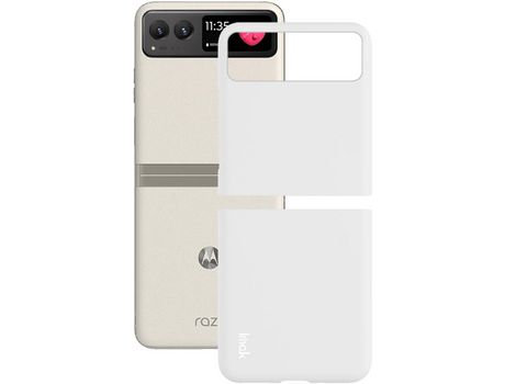 Funda para Motorola IMAK Piel Sintética Blanco