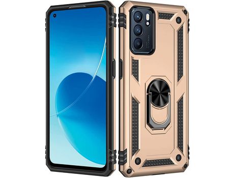 Funda para Oppo Reno6 HONGWE. Piel Sintética Verde