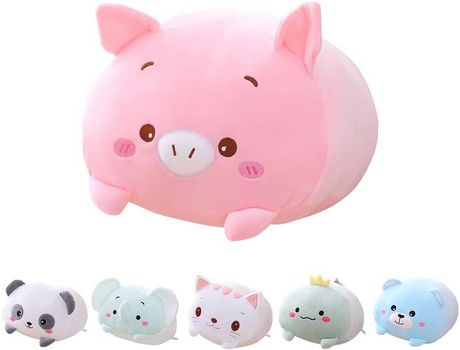 Linda Almohada Corporal, Juguete De Almohada Corporal De Animales De Peluche Suave, Almohada Abrazadora De Felpa, Almohada Kawaii Para Dormir, Rega...