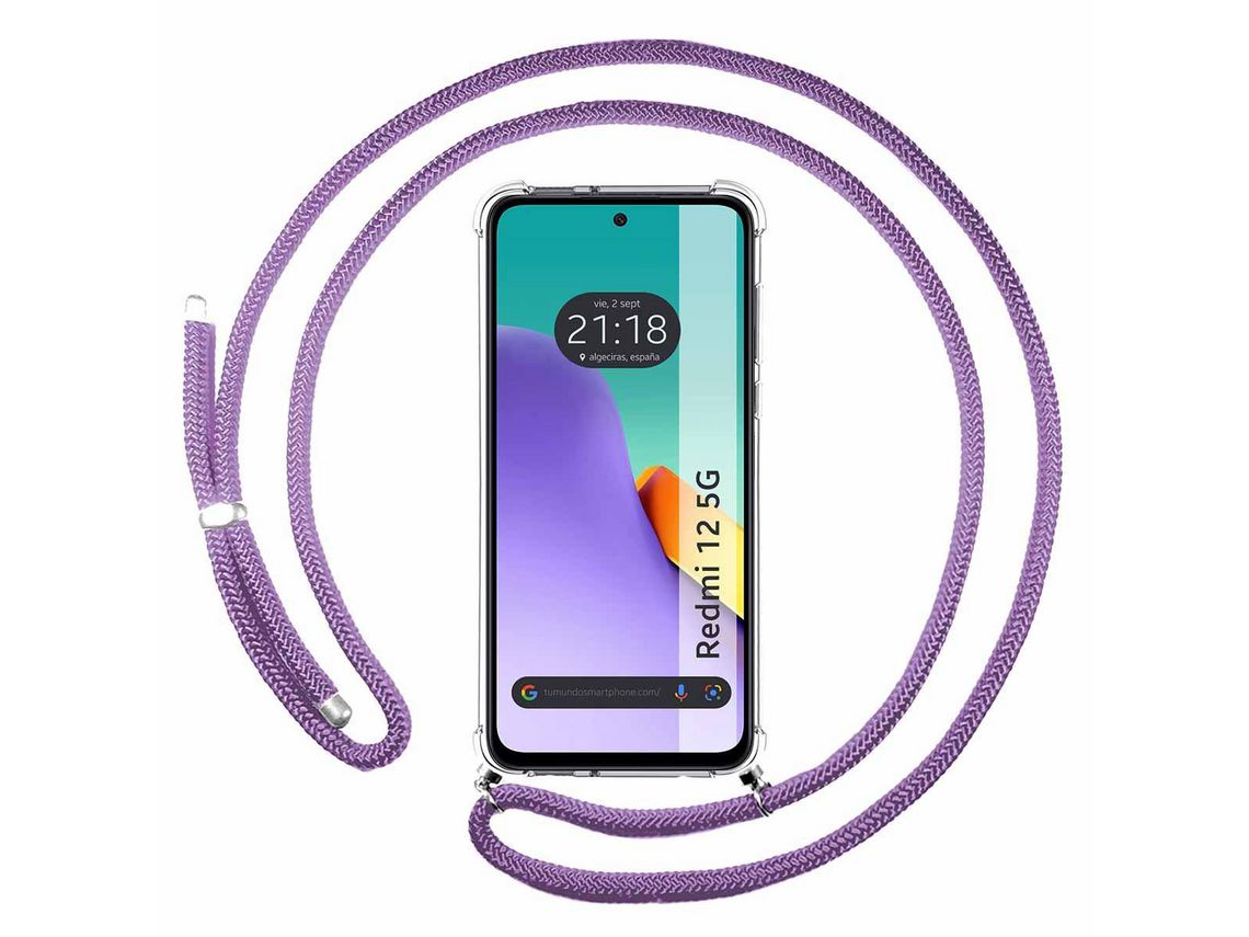 Funda para Xiaomi Redmi 12 5G TUMUNDOSMARTPHONE de Silicona - Multicolor