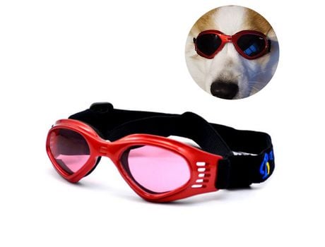 Gafas De Sol Para Perros, Correa Ajustable Para Gafas De Sol Uv, Protección Impermeable Para Perros Pequeños Y Medianos ELKUAIE