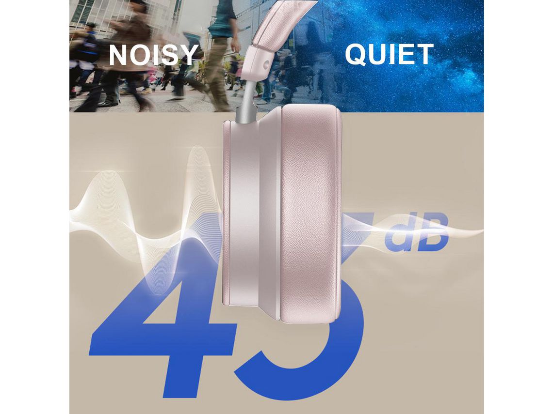 Auriculares Inalámbricos ELKUAIE Bluetooth Rosa