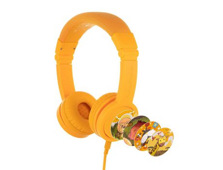 Auricular plegable con micrófono para niños Explore Plus BUDDYPHONES