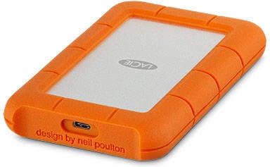 Disco HDD externo LACIE Rugged USB-C 4 TB (4 TB - USB 3.1)