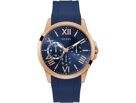 Reloj GUESS Hombre (Silicona - Azul)