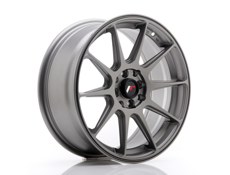 Llanta Japan Racing Jr11 17X7,25 Et 35 4X100 4X114,3 Cb 73,1 Gun Metal