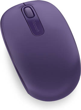 Ratón MICROSOFT Mobile (Inalámbrico - Casual - 1000 dpi - Morado)