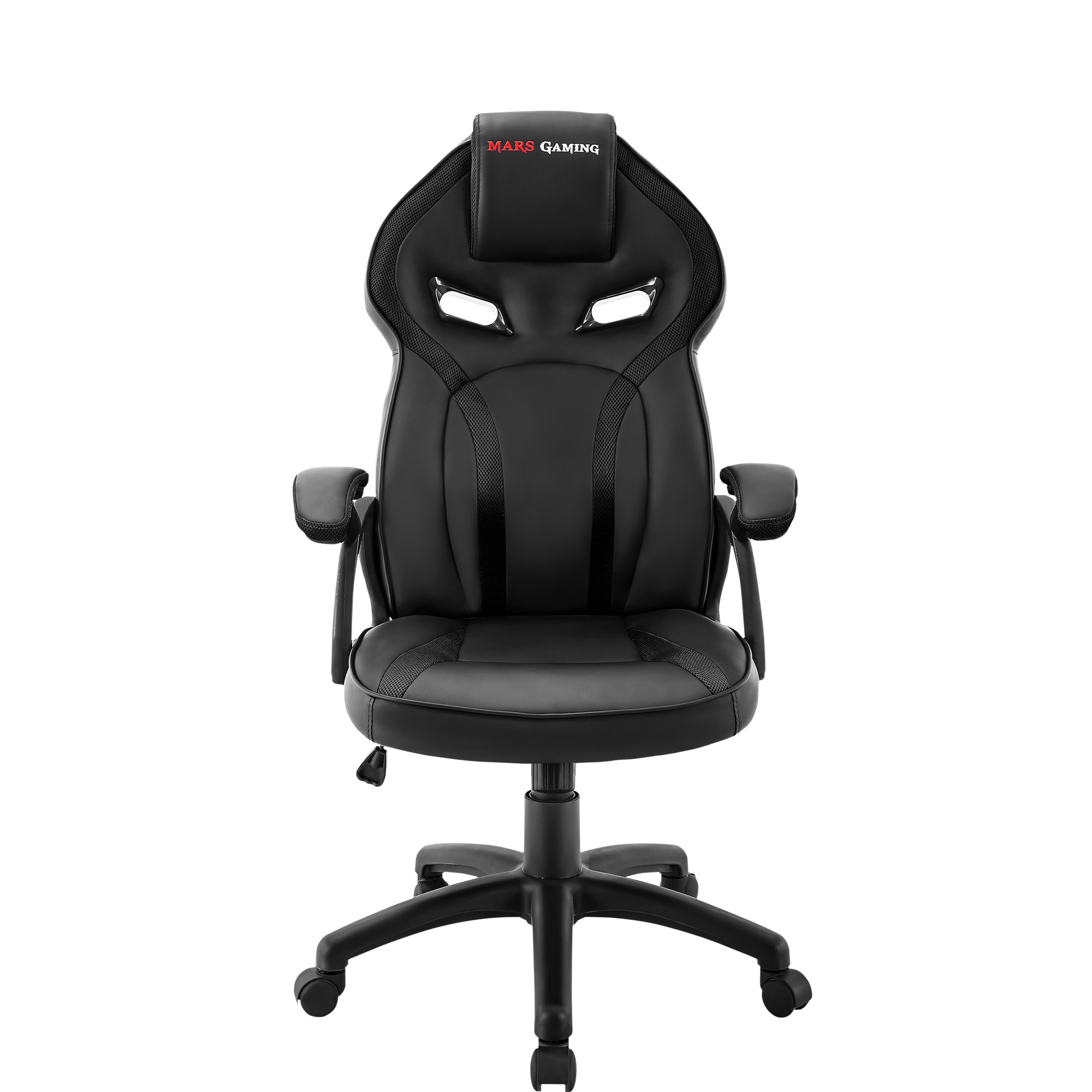 Silla Gaming MARS GAMING MGC118BK (Hasta 130 kg - Elevador a Gas Clase 4 - Negro)