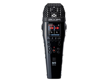 Zoom M4 Mictrak Negro - Grabador de audio portátil Fluent Ponto 32 Bits y 4 pistas - Micrófonos XY - Usb - Ranura Sdhc - Connec ZOOM