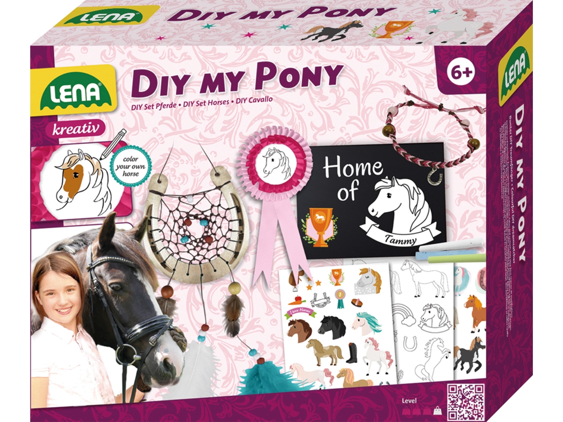 Kit de manualidades para niños LENA SM42705 (6 anos)