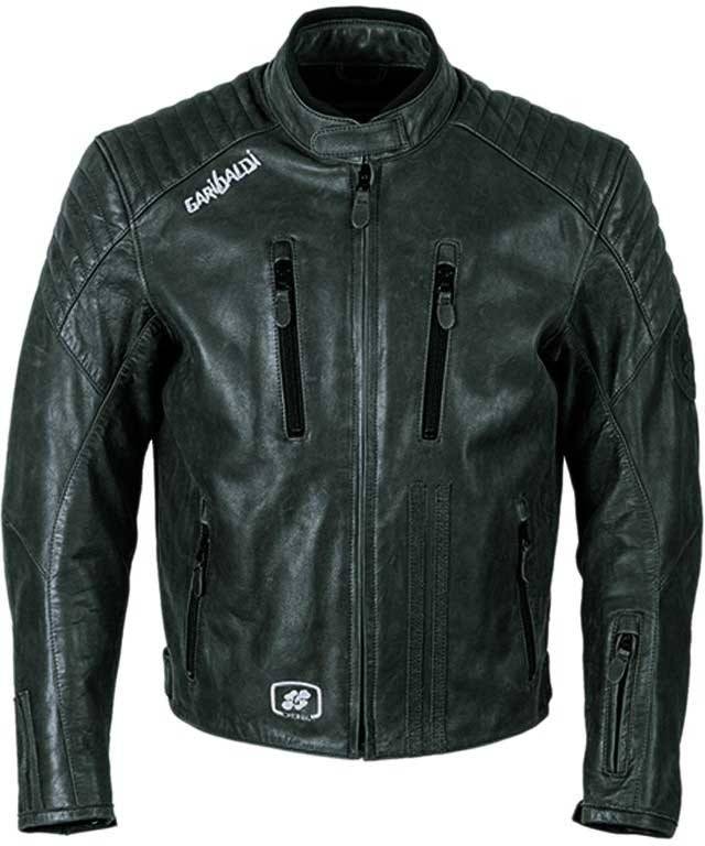 Abrigo para Hombre GARIBALDI Bullrider Negro para Motociclismo (L)