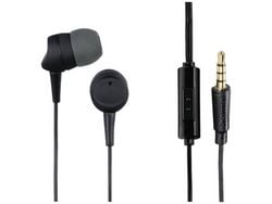 HAMA Kooky Hi-Fi Auriculares intrauditivos estéreo con cable Micrófono gris oscuro Cancelación de ruido negro