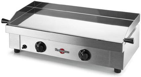 Plancha De Gas 3200w placa acero inoxidable 64x34cm ggcil2aa