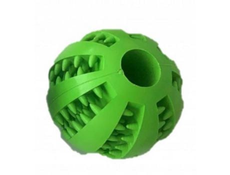 FREEDOG Pelota para Perros Verde 10 cm