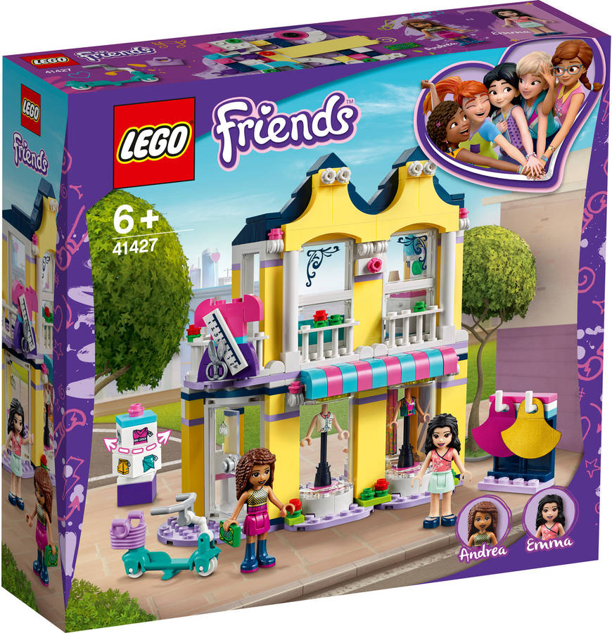 LEGO Friends: Tienda de Moda de Emma (Edad Mínima: ‍6 - 343 Piezas)