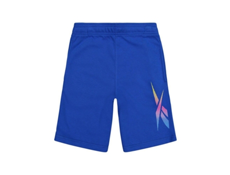 Pantalones Cortos de Niño REEBOK Rainbow Vector Royal Azul (164 cm O 13/14 AÑOS)