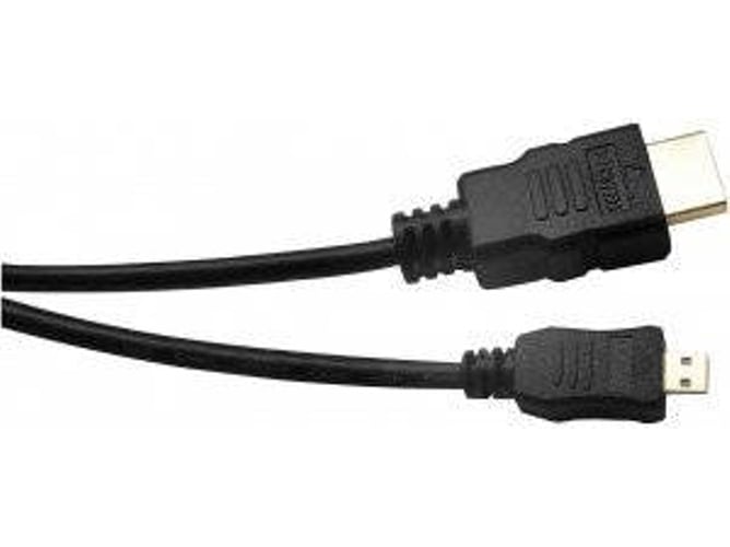 Cable HDMI CONNECT (HDMI - HDMI - 1 m - Negro)