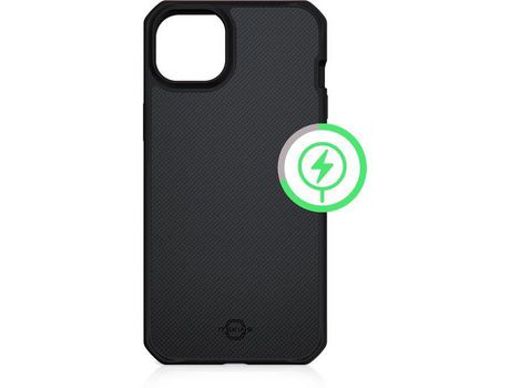 Funda para iPhone 14 Max/14 IT SKINS Nylon Negro