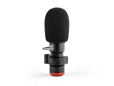 MIC06 Mini micrófono enchufable para teléfono inteligente, micrófono TRRS de 3,5mm, enchufe para teléfono inteligente, grabación de vídeo, transmis...