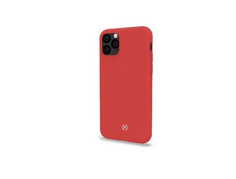 Funda para iPhone 11 Pro CELLY Silicona Rojo