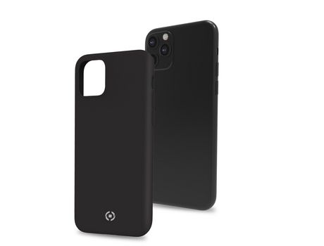 Funda para iPhone 11 Pro Max CELLY Silicona Negro