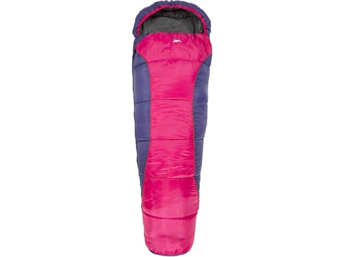 Saco De Dormir trespass bunka talla 170 x 65 45 cm rosa unisex para niños 3 estaciones