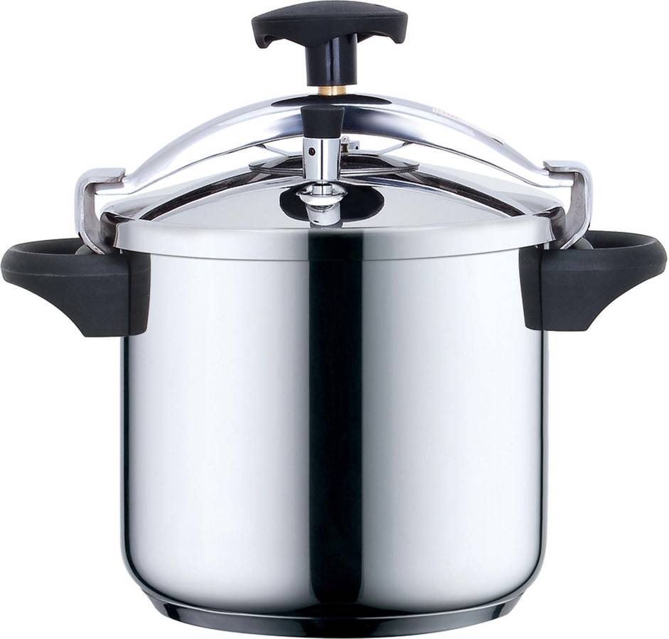 Kitchen Move Classic olla 6l acero inoxidable de plateado 22 cm con estribo ø22cm classique cocina cesta vapor 6 gris y negro