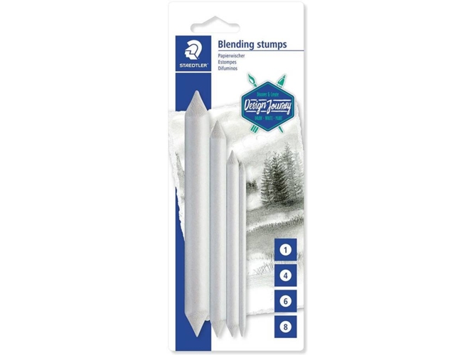 4 Difuminadores Staedtler en 1 6 y 8 5426s bk4st 1468 599208