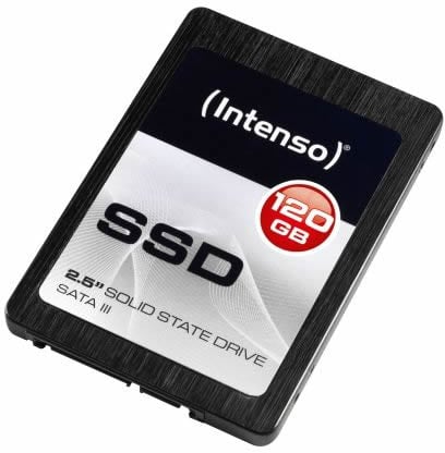 Disco SSD Interno INTENSO Top (120 GB - SATA - 520 MB/s)