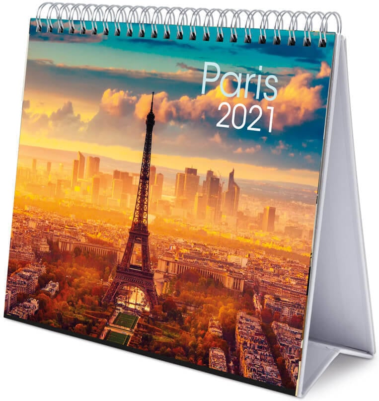 Calendario de Secretária CIUDADES Deluxe Paris (2021)