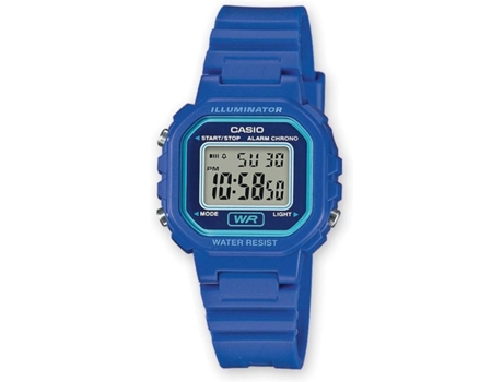 Reloj Digital CASIO Hombre (Acero y Resina - Azul)