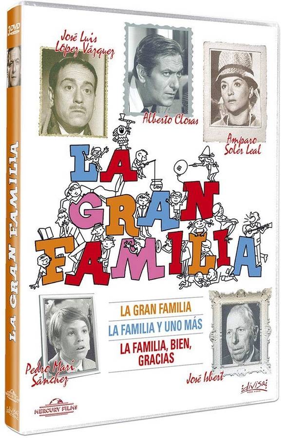 Pack La Gran familia 13 dvd y uno bien gracias 1 2 3