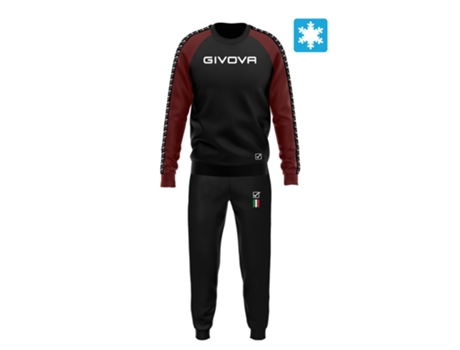 Chándal para Hombre GIVOVA (L - Negro)