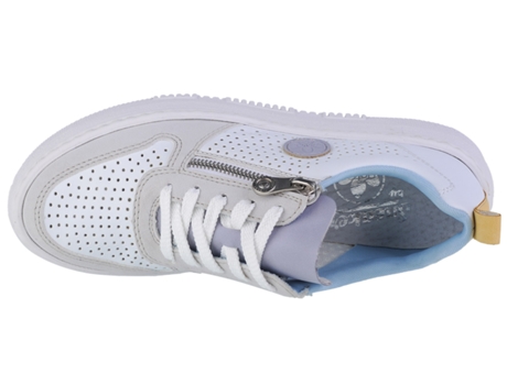 Zapatillas Mujer RIEKER (38 - Cuero Sintético - Blanco)