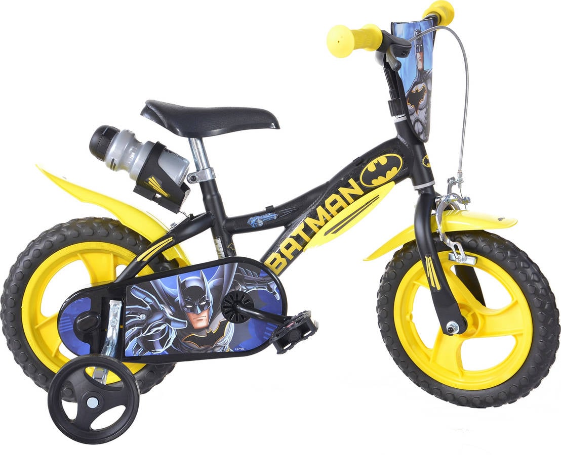 Bicicleta BATMAN Negro (Edad Minima: 3 años - 12")