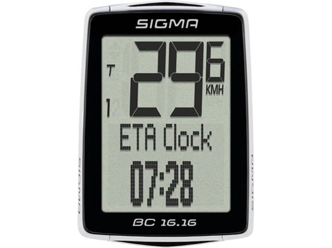 Sigma 01616 Ciclocomputador unisex adulto 16.16