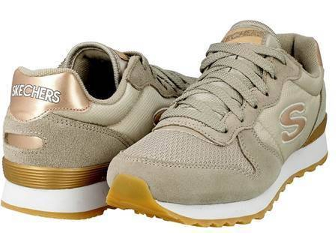 Zapatillas SKECHERS OG 85 Tejido Mujer 37 Beige Worten.es