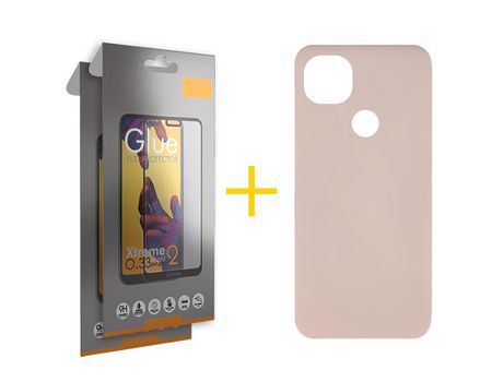 Pack 2 Películas + Funda SKYHE por Xiaomi Redmi 9C NFC Dupla 360º Incoloro  Clear