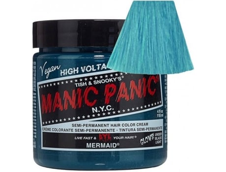 Comprar en oferta Manic Panic Semi-Permanent Hair Color Cream Mermaid (118ml)