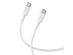 Cable para Apple MacBook Air (M1, 2020) LEKUS Tipo C 60W 3.0A Blanco