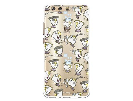 Funda Oficial Disney Chip Potts Siluetas Transparente para Huawei P10 Plus