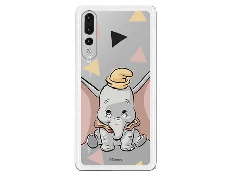 Funda Oficial Disney Dumbo silueta transparente para Huawei P30