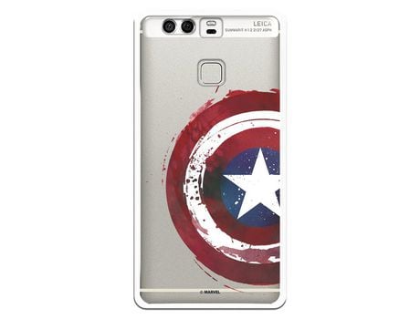 Funda Oficial Escudo Capitan America para Huawei P9