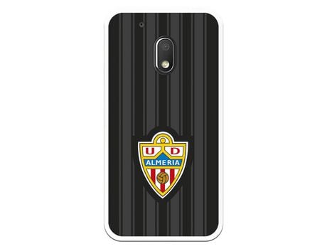 Funda Oficial UD Almería fondo negro para Motorola Moto G4 Play