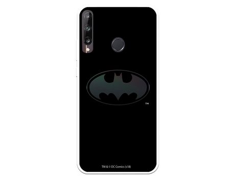 Funda para Huawei P40 Lite E Oficial de DC Comics Batman Logo Transparente - DC Comics