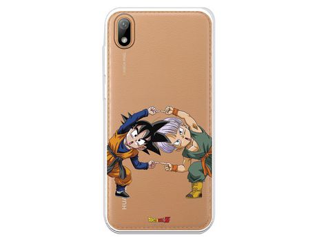 Funda para Huawei Y5 2019 Oficial de Dragon Ball Goten y Trunks Fusión