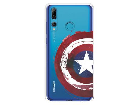 Funda Oficial Escudo Capitan America para Huawei P Smart Plus 2019